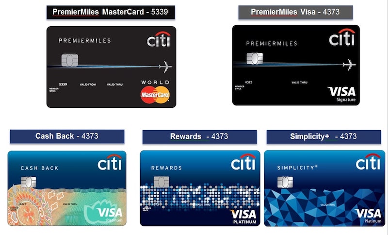 Các sản phẩm thẻ tín dụng nổi bật của ngân hàng Citibank