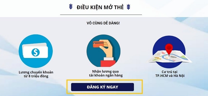 Điều kiện cơ bản đê mở thẻ tín dụng Citibank