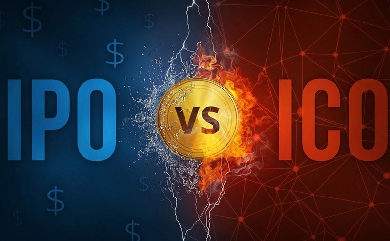 ICO hoạt động tương đối khác biệt với IPO