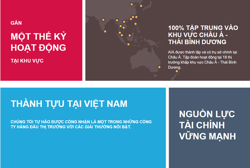 AIA Việt Nam là thành viên của AIA- Công ty bảo hiểm nhân thọ lớn nhất châu Á