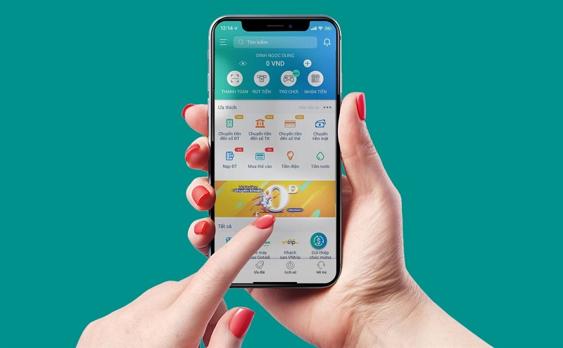 Chuyển tiền qua điện thoại rất dễ sử dụng