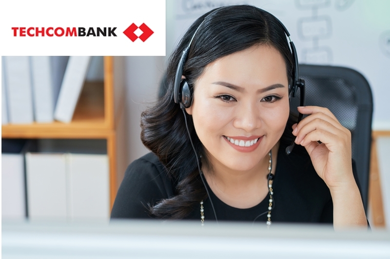 Chăm sóc khách hàng Techcombank có 1 số duy nhất áp dụng trên toàn quốc phục vụ 24/7