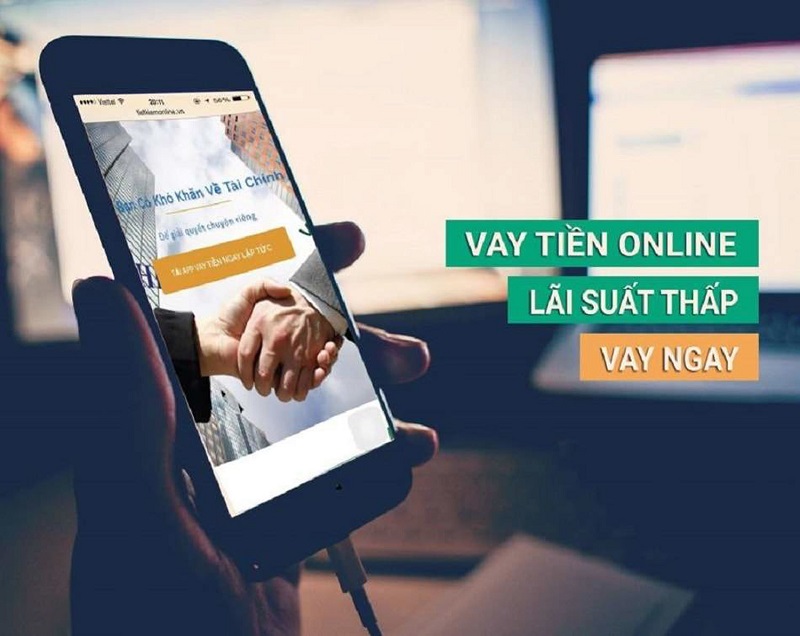 Vay tiền qua app hiện nay khá thông dụng