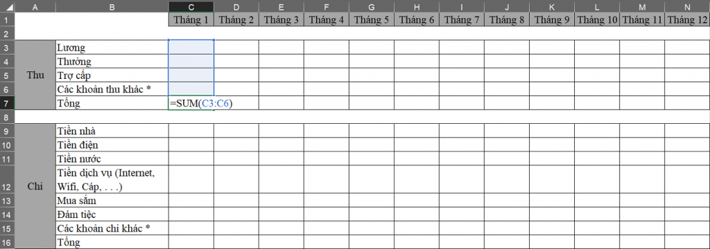 lap-ke-hoach-chi-tieu-ca-nhan-bang-excel