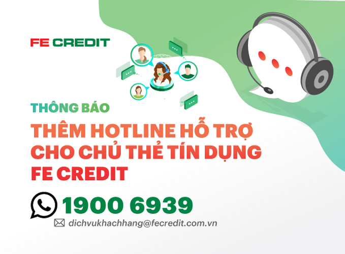 Cách liên hệ với tổng đài viên của FE Credit