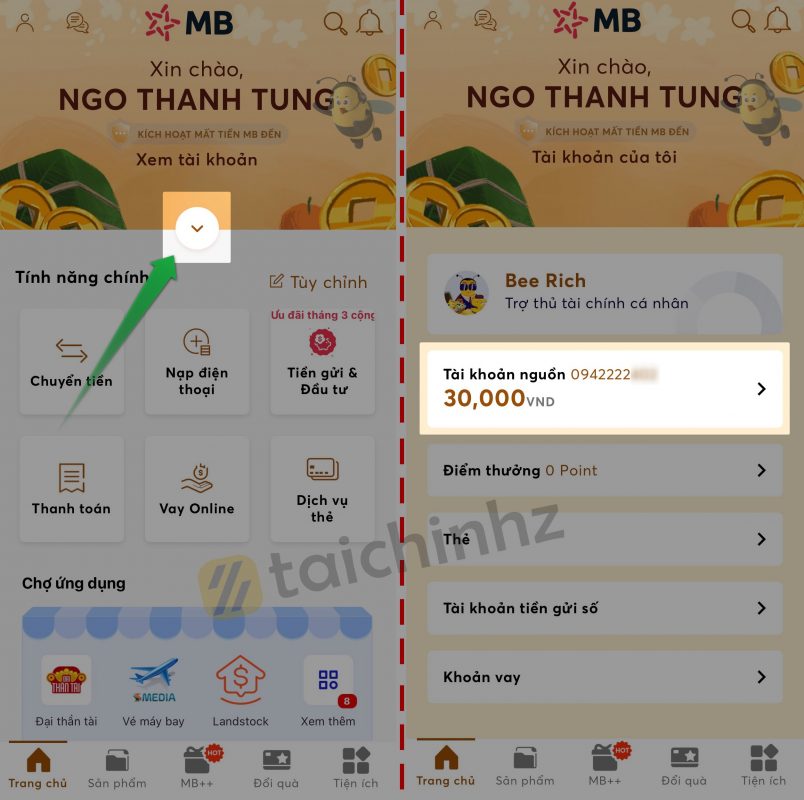 Hoàn tất đăng ký và nhận 30.000Đ từ MB Bank 